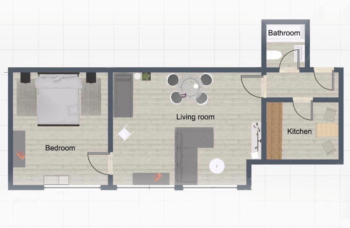 Stylisches Muenster City-Apartment 56 M² 外观 照片